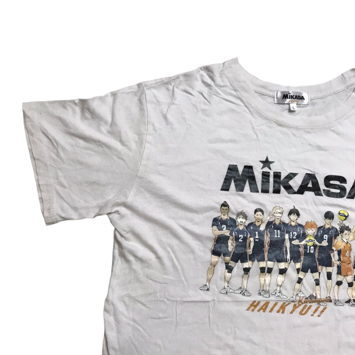 Cartoon Network × Japanese Brand × Nintendo Haikyu Anime Japan Cartoon Mikasa Tshirt Size US M / EU 48-50 / 2 - 6 Thumbnail