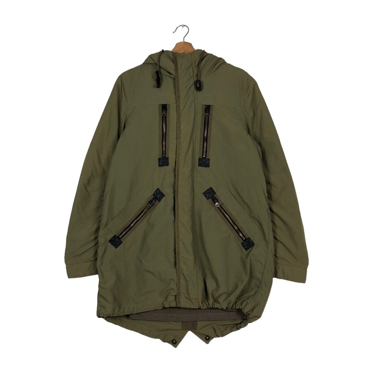 Japanese Brand 🔥VINTAGE LONG JACKET BIKER BONDAGE BAGARCH CROSS BIG LOGO Size US L / EU 52-54 / 3 - 4 Thumbnail