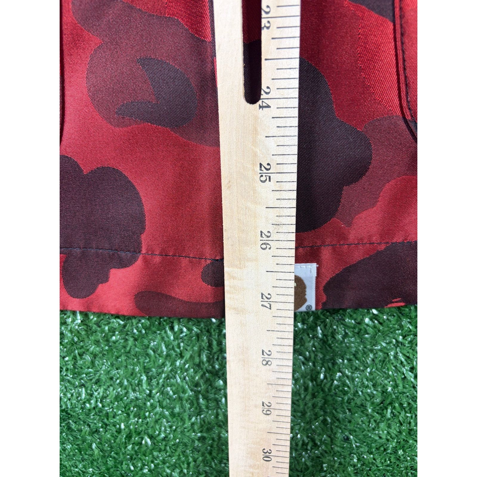 Bape Bape Red Color Camo Padded Chinese Jacket Size Small Size US S / EU 44-46 / 1 - 6 Thumbnail