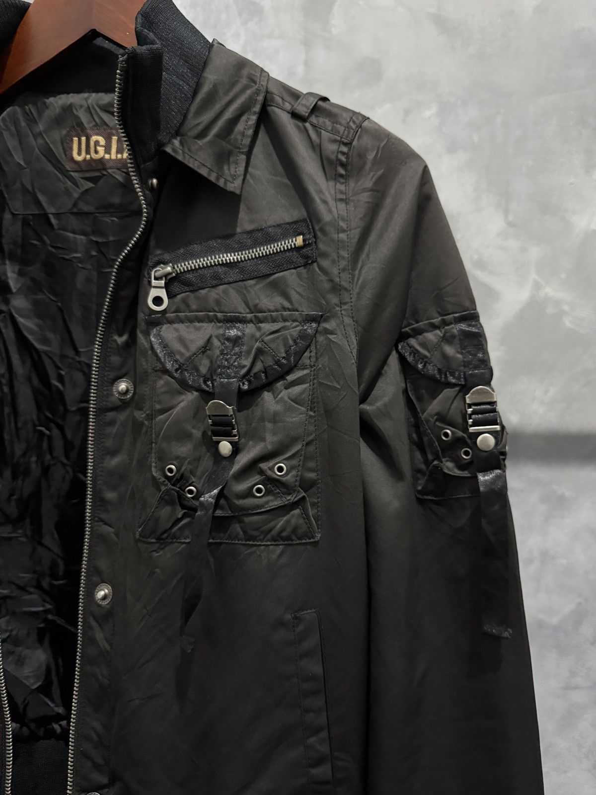 Japanese Brand UGIZ Moto Bomber Bono Avant Garde Jacket LGB Vkei Tornado Size US XS / EU 42 / 0 - 5 Thumbnail