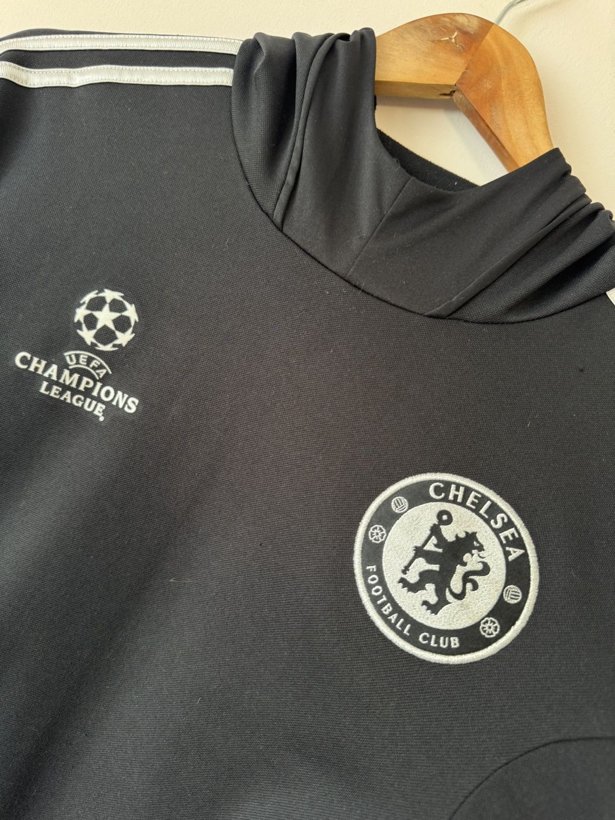 Adidas Chelsea 2013-2014 Adidas Hooded Training Top Soccer Jersey Size US S / EU 44-46 / 1 - 10 Thumbnail