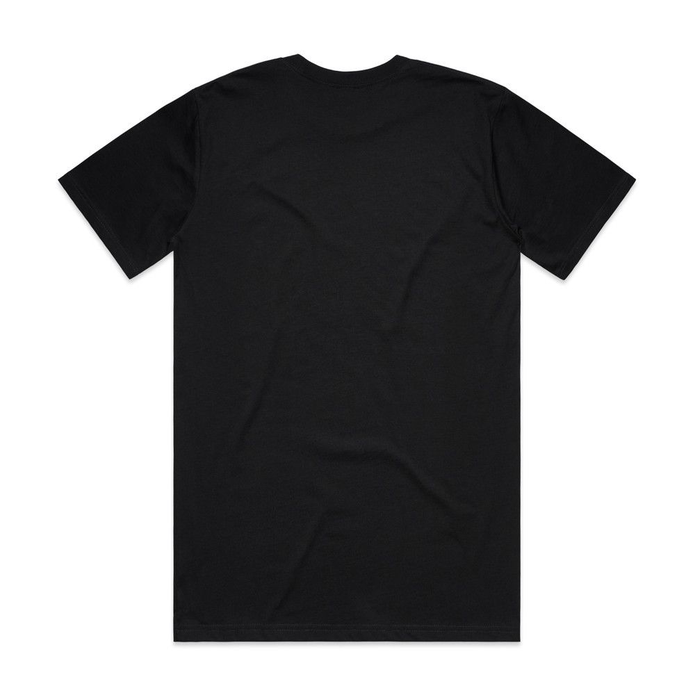 AS Colour Black Plain T-shirt, High Quality/Comfortable, AS Colour Size US M / EU 48-50 / 2 - 2 Thumbnail