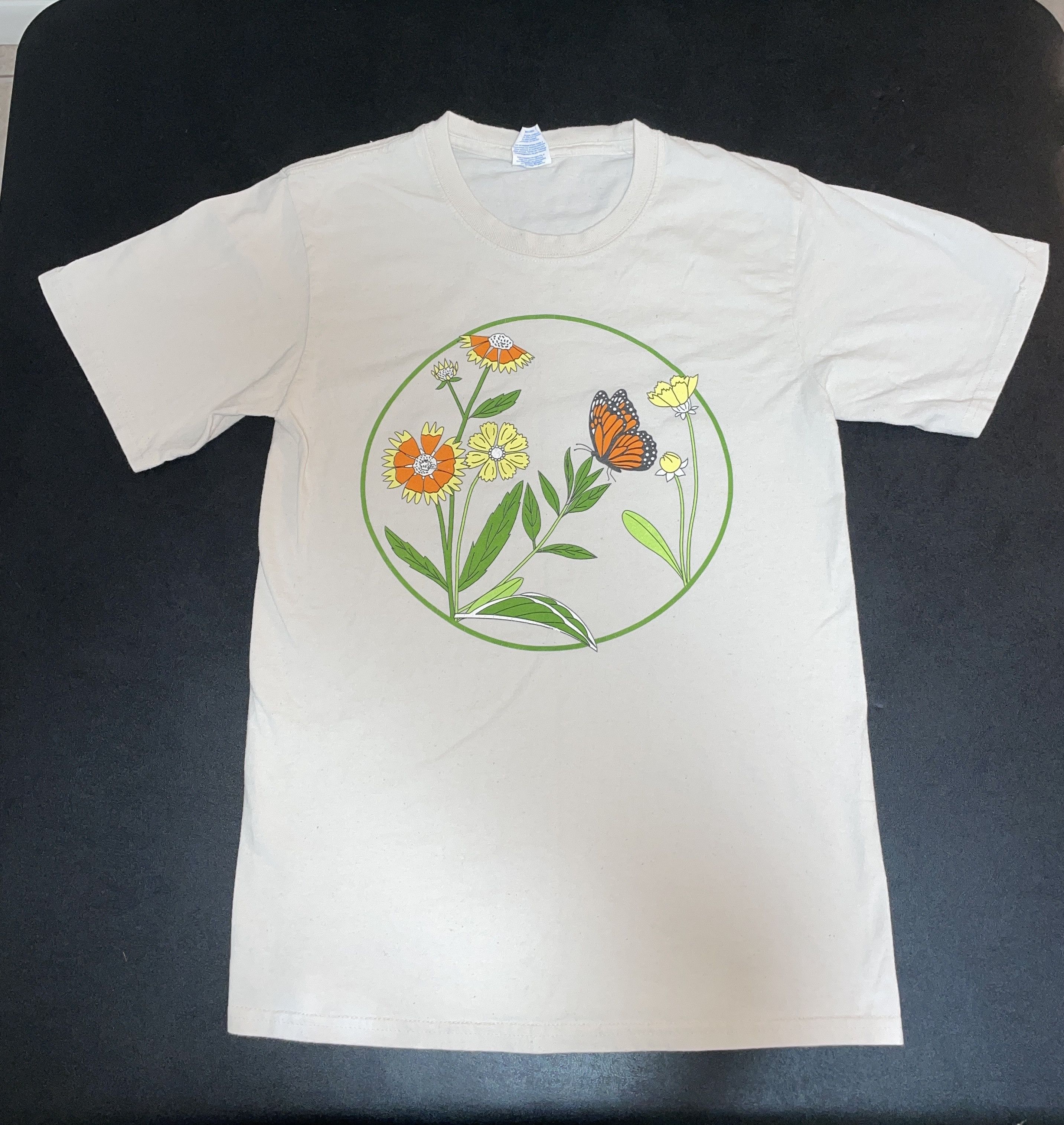Other White Butterfly Ecology Club Shirt Size Small Size S / US 4 / IT 40 - 1 Thumbnail