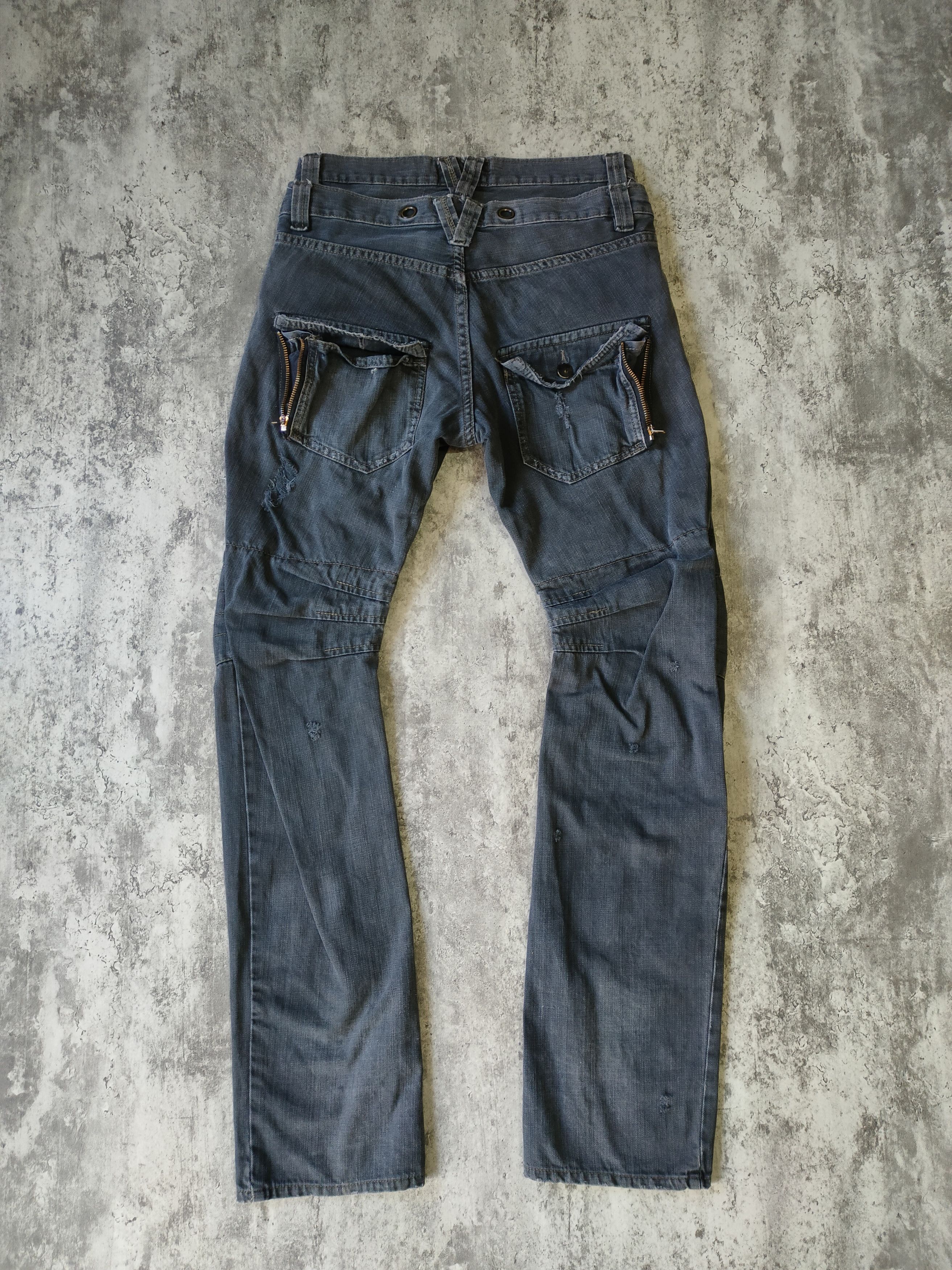 Hysteric Glamour Paper Double Weist Multipocket jeans Size US 31 - 2 Thumbnail