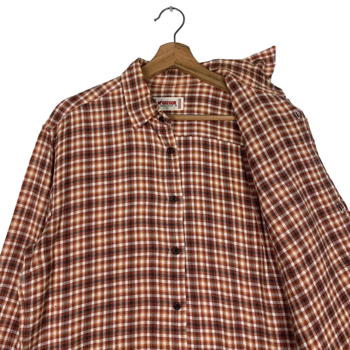 McGregor Mcgregor Sportswear Tartan Checked Plaid Flannel #0931-C41 Size US L / EU 52-54 / 3 - 10 Thumbnail
