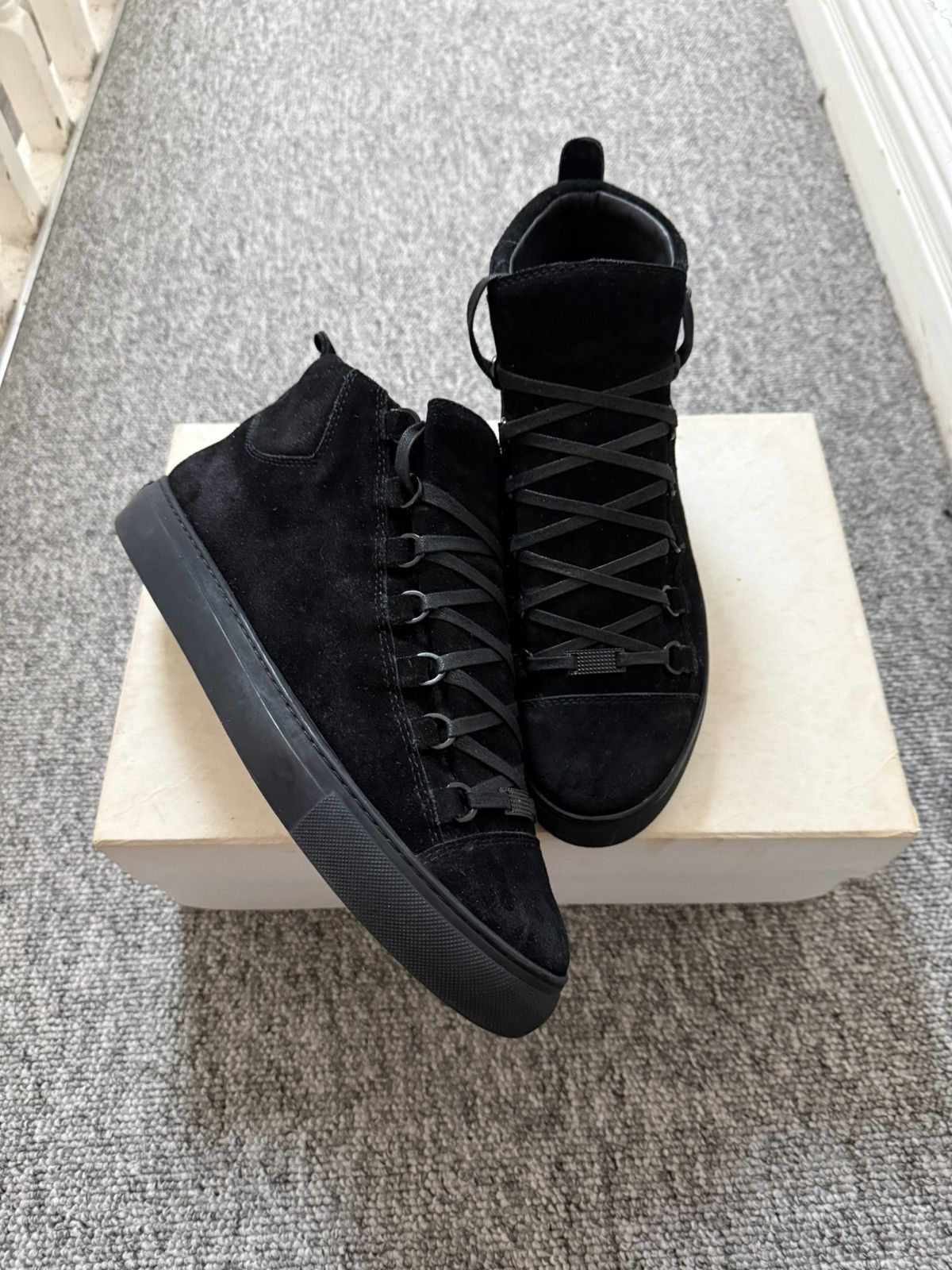 Balenciaga Arena High Top Black