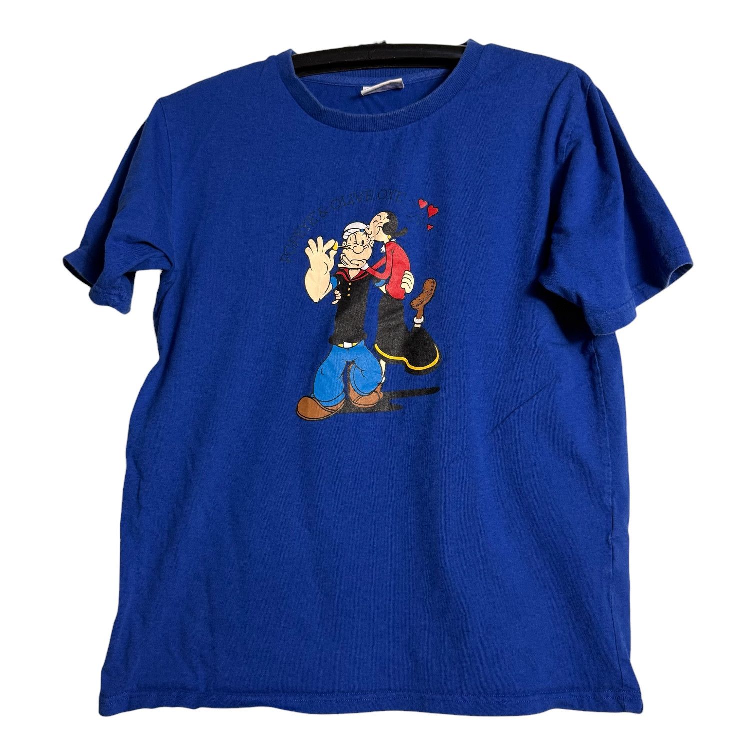 Cartoon Network 🔥RARE🔥Vintage Popeye & Olive Oyl Cartoon T-shirt Size US L / EU 52-54 / 3 - 1 Thumbnail