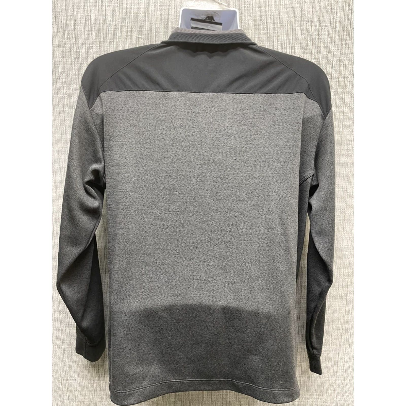 Nike NikeGolf Tour Performance Dri-Fit Black/Grey Half Zip Pullover Mens XL Size US XL / EU 56 / 4 - 4 Thumbnail