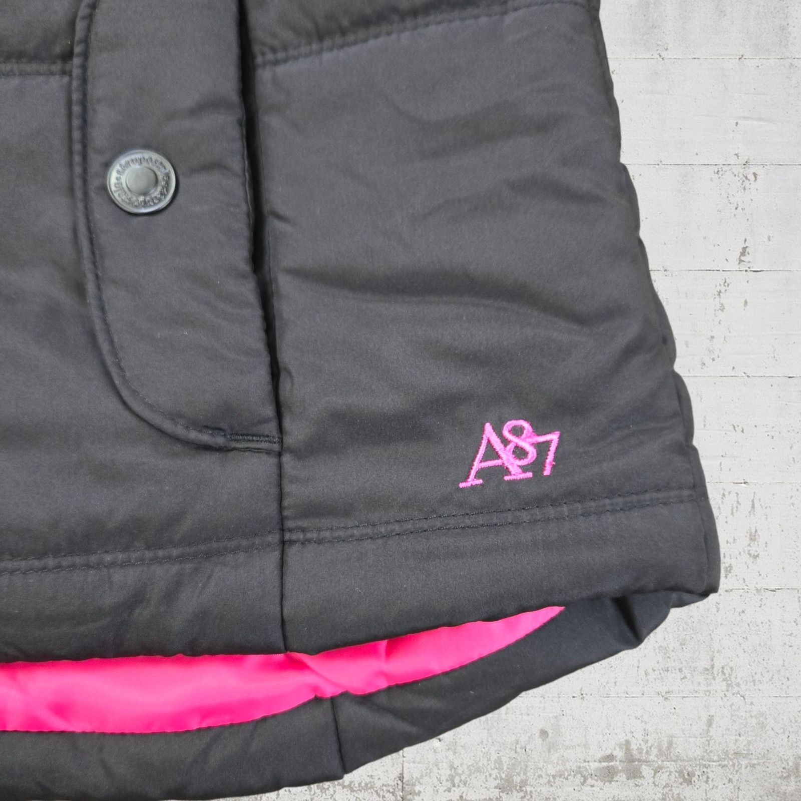 Aeropostale Aeropostale Black Quilted Puffer Vest Size Medium Size M / US 6-8 / IT 42-44 - 3 Thumbnail