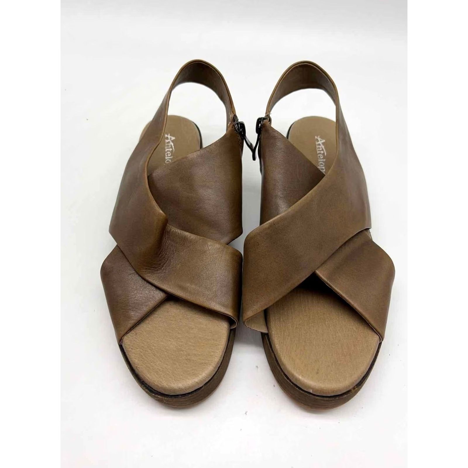 Vintage Pre-Owned Antelope Tan Size 40 Strappy Sandals Size US 10 / IT 40 - 5 Thumbnail