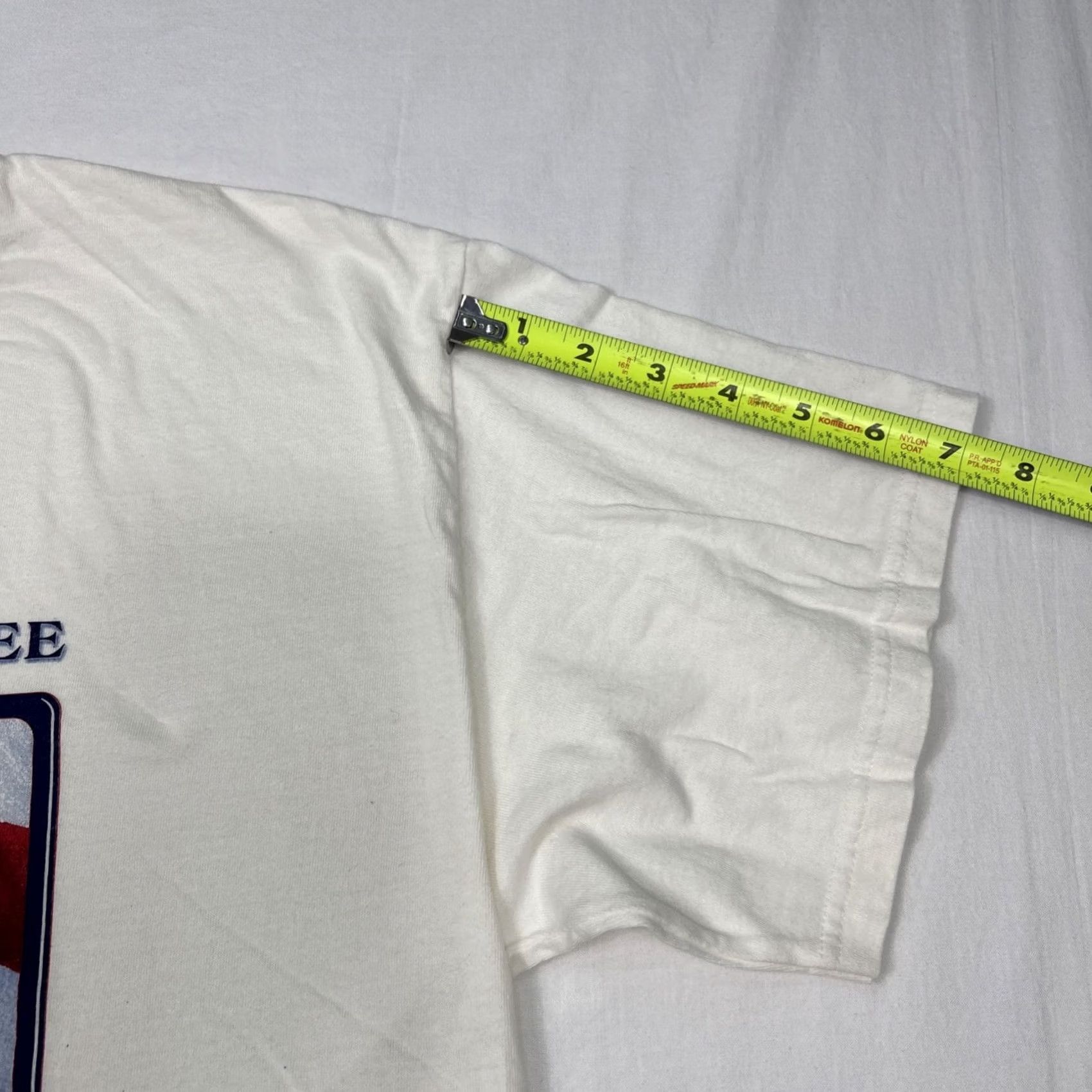 Vintage Vintage Freedom Is Not Free Shirt Men's L White USA Flag Eagle Veterans Graphic Size US L / EU 52-54 / 3 - 6 Thumbnail
