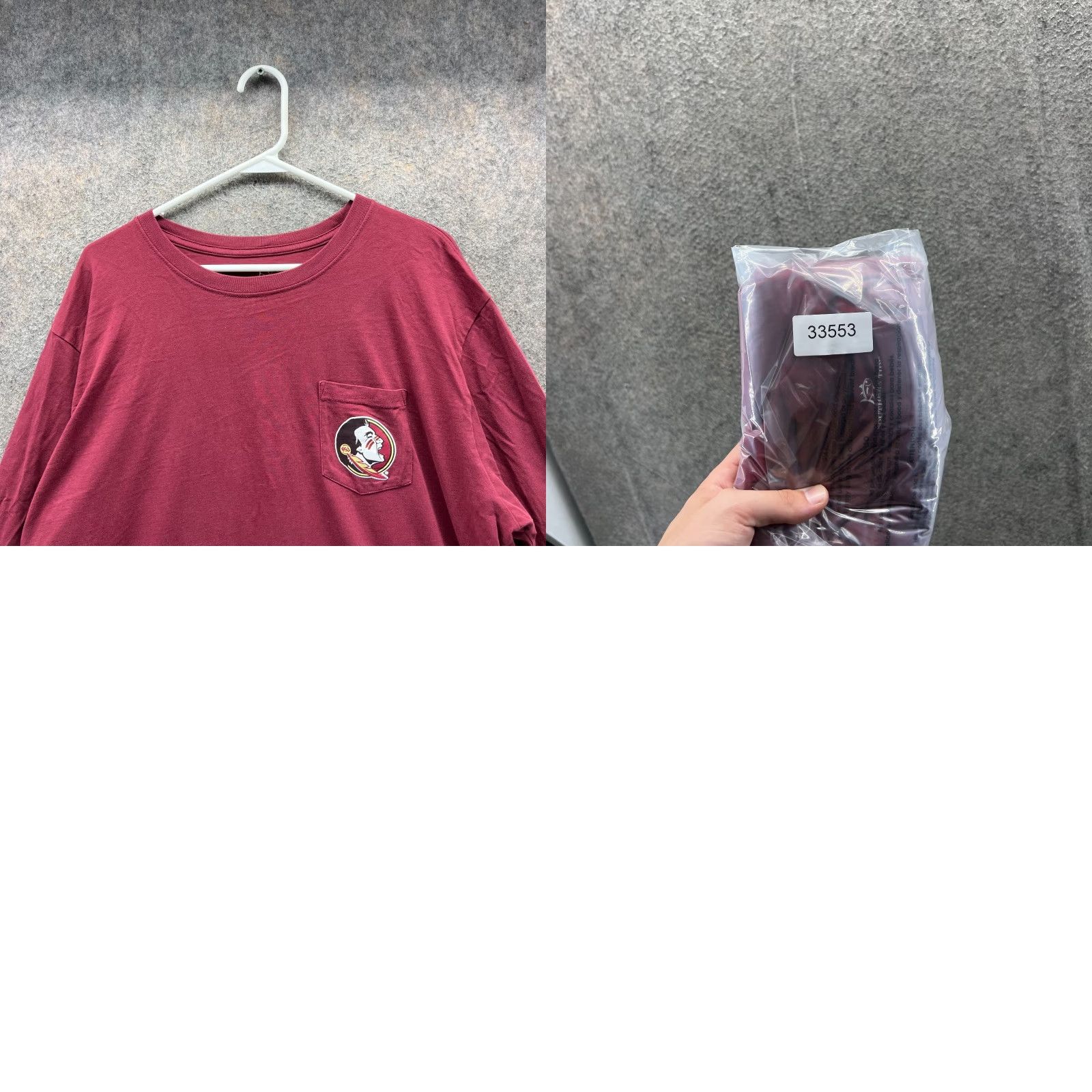 Southern Tide Southern Tide Shirt Mens XL Red Long Sleeve Pocket Crew Neck Size US XL / EU 56 / 4 - 9 Thumbnail