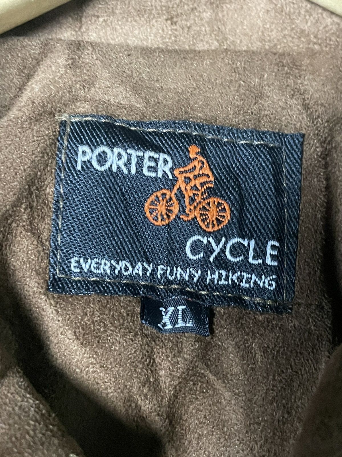 Japanese Brand Porter Cycle Brand Leather Suede Jacket (60) Size US XL / EU 56 / 4 - 9 Thumbnail