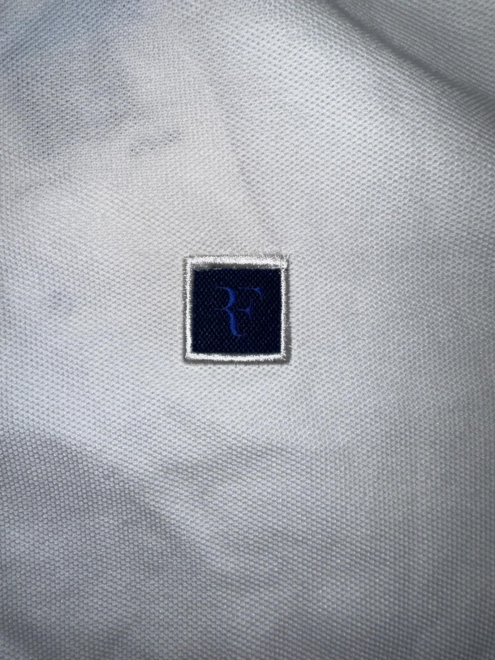 Nike Nike Men’s RF Roger Federer Solid Performance Tennis White Polo Shirt Size US S / EU 44-46 / 1 - 2 Thumbnail