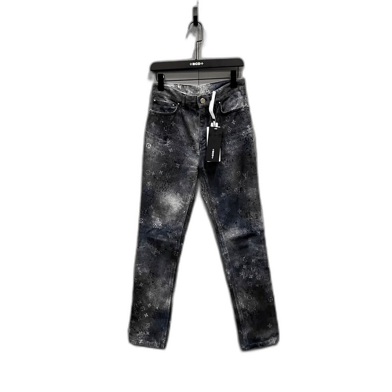 Louis Vuitton Louis Vuitton Galaxy Print Denim Pants-yf Size US 28 / EU 44 - 1 Thumbnail