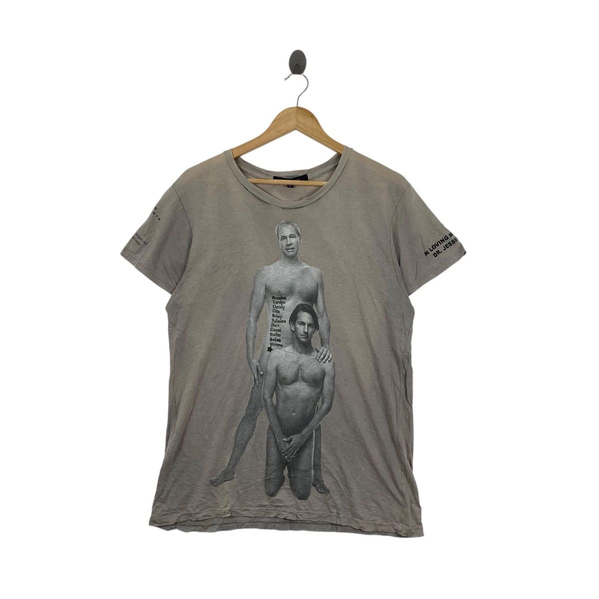 Marc Jacobs Vintage MARC JACOBS Protect The Skin Collection Thrashed Tee Size US M / EU 48-50 / 2 - 1 Thumbnail