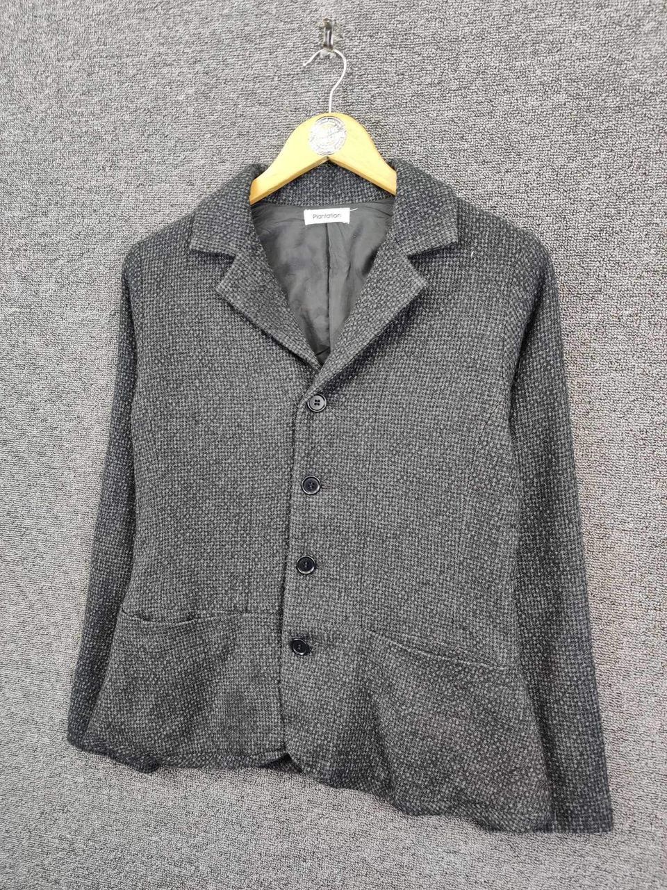 Issey Miyake Vintage Plantation Issey Miyake Wool Blazer Button Size US M / EU 48-50 / 2 - 2 Thumbnail