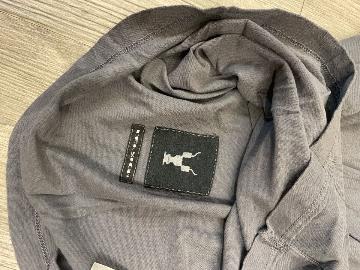 Rick Owens Drkshdw Rick Owens LS Tee Flint (dark gray) Size US XL / EU 56 / 4 - 4 Thumbnail