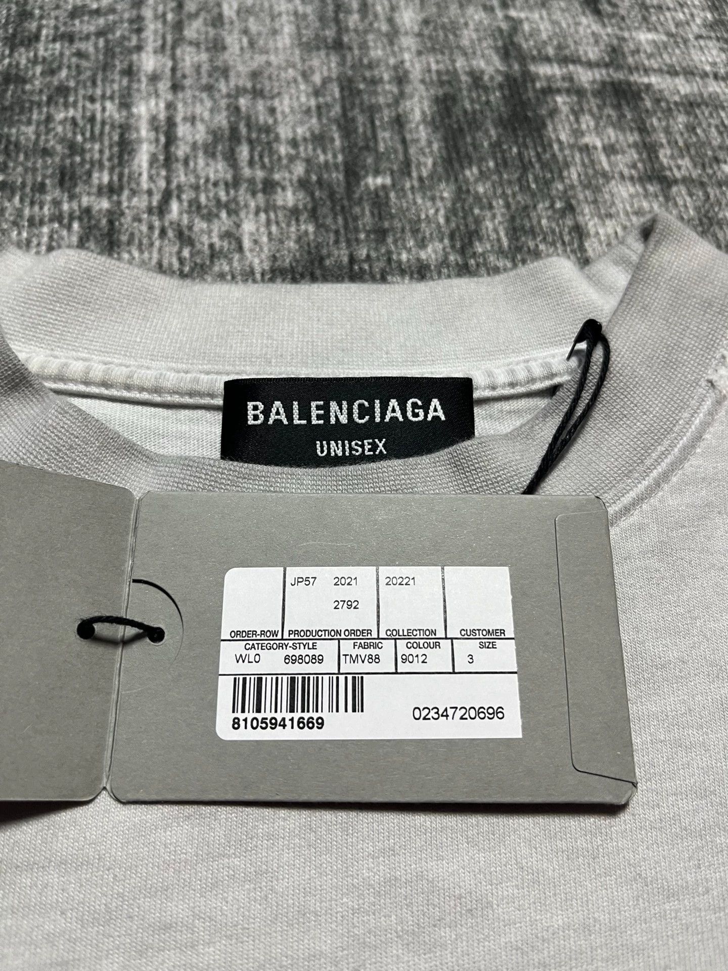 Balenciaga Balenciaga Balenciaga Flame Fake Two piece Long Sleeve T-2 Size US XXL / EU 58 / 5 - 6 Thumbnail