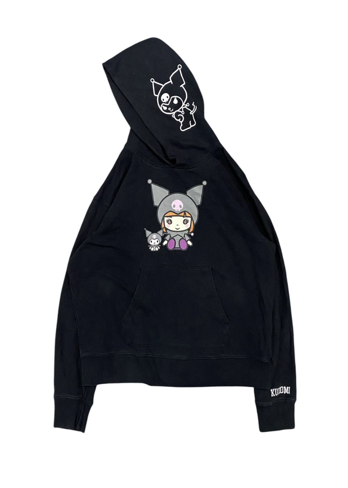 Anime × Japanese Brand × Ne-Net Sanrio Kuromi X Sakura Hello kitty hoodie Size L / US 10 / IT 46 - 1 Thumbnail