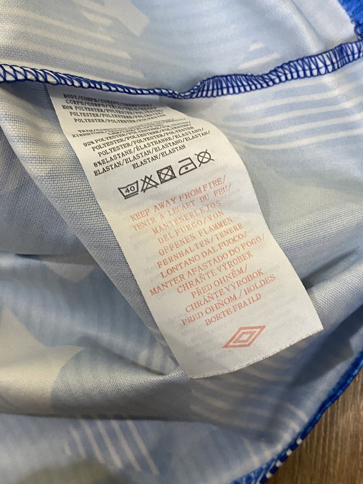 Umbro Umbro England Vintage Retro Repro Jersey 1990-1992 Style Size US L / EU 52-54 / 3 - 4 Thumbnail