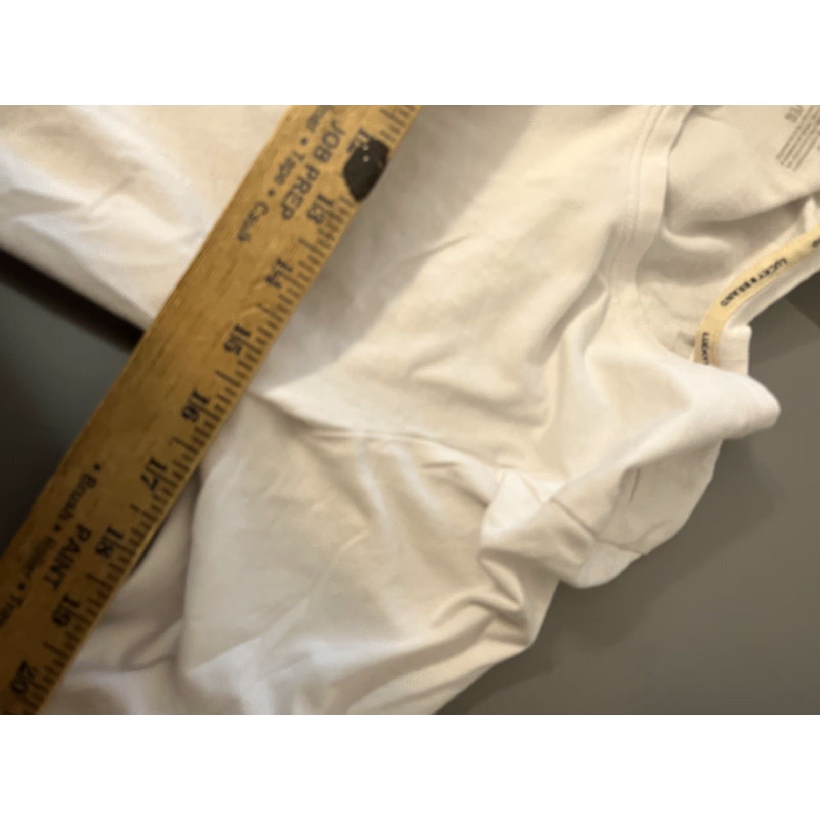 Lucky Brand Lucky Brand Women’s Long Sleeve Crew Neck Lounge Top White Size XL Casual Jersey Size XL / US 12-14 / IT 48-50 - 4 Thumbnail