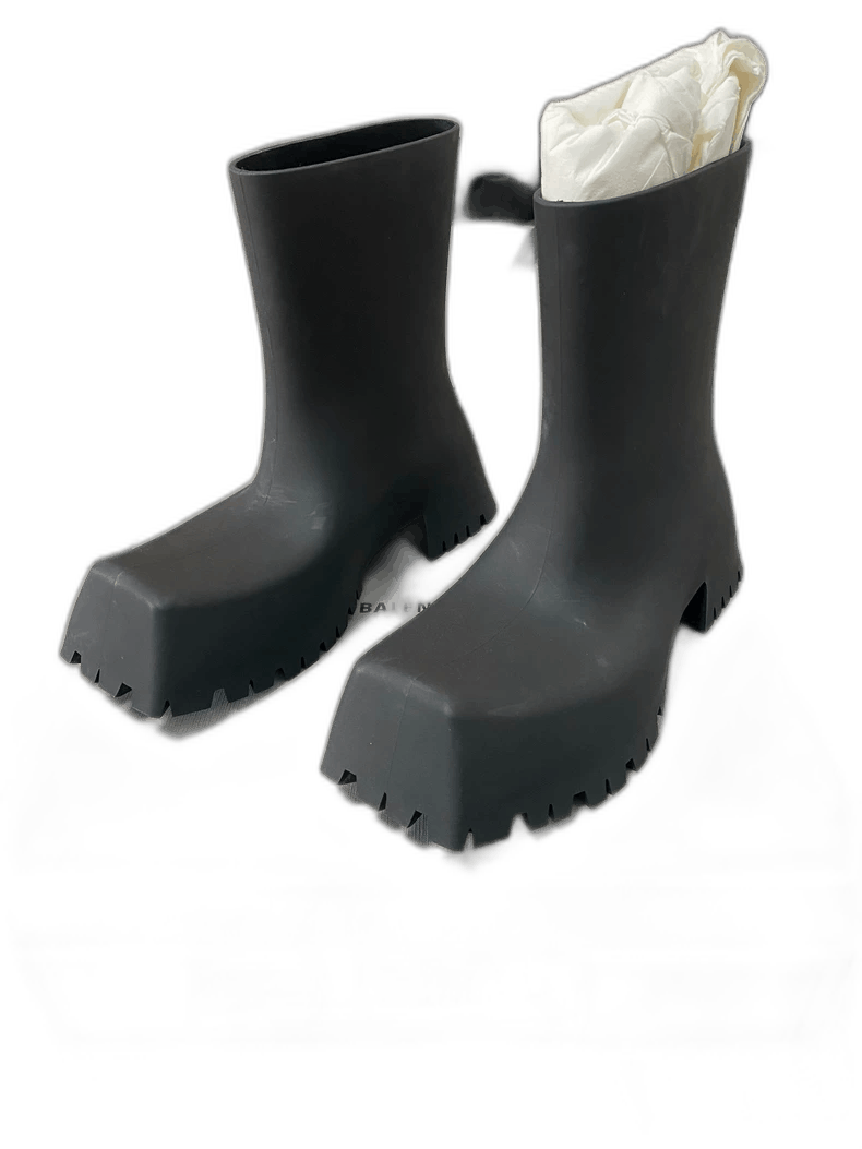Balenciaga Trooper Short Boots with Packaging-yf