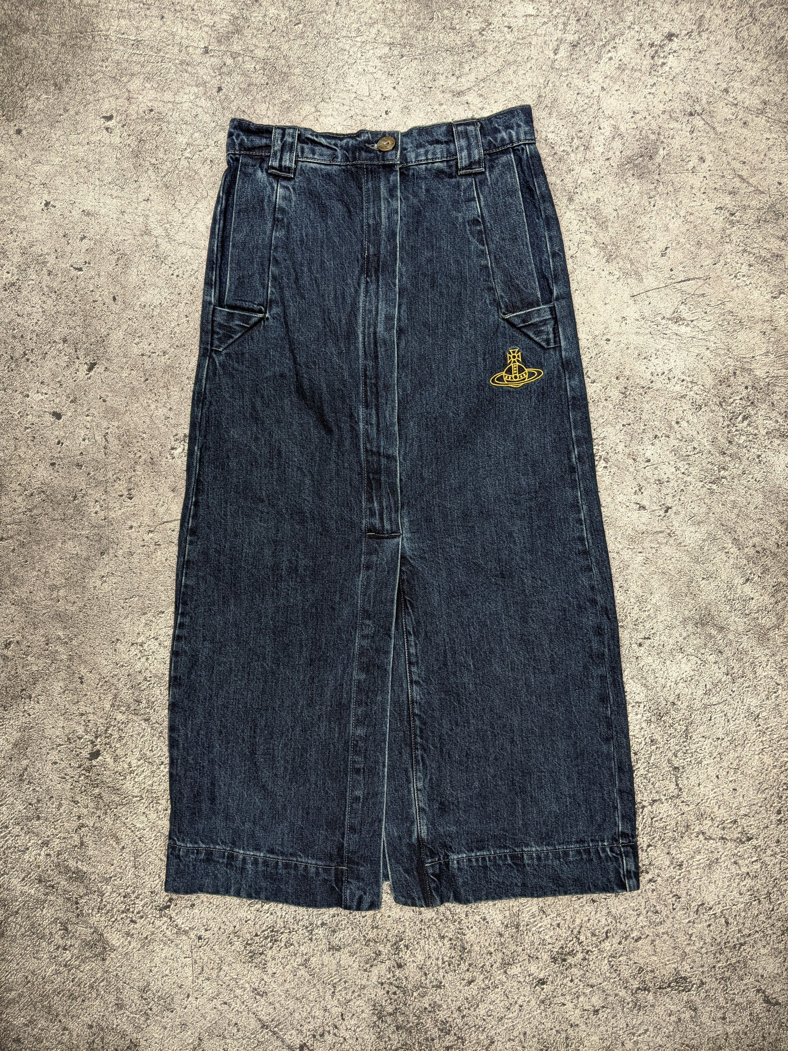 Vivienne Westwood Vivienne Westwood Anglomania Denim Skirt Size 26" / US 2 / IT 38 - 1 Thumbnail