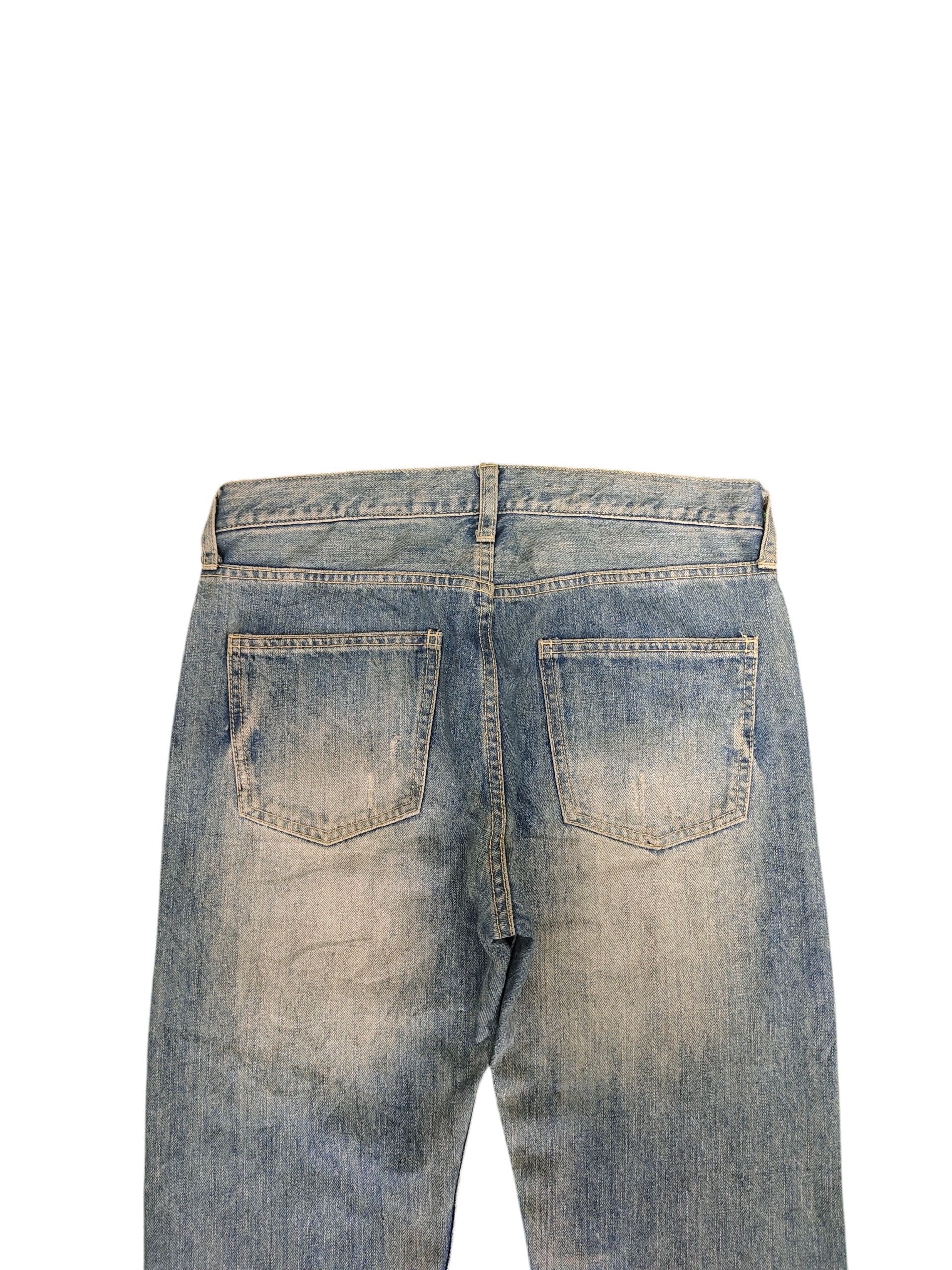 Comme des Garcons × Undercover Vintage Urban Research Doors Japan Patchwork Distress Jeans Size US 28 / EU 44 - 9 Thumbnail