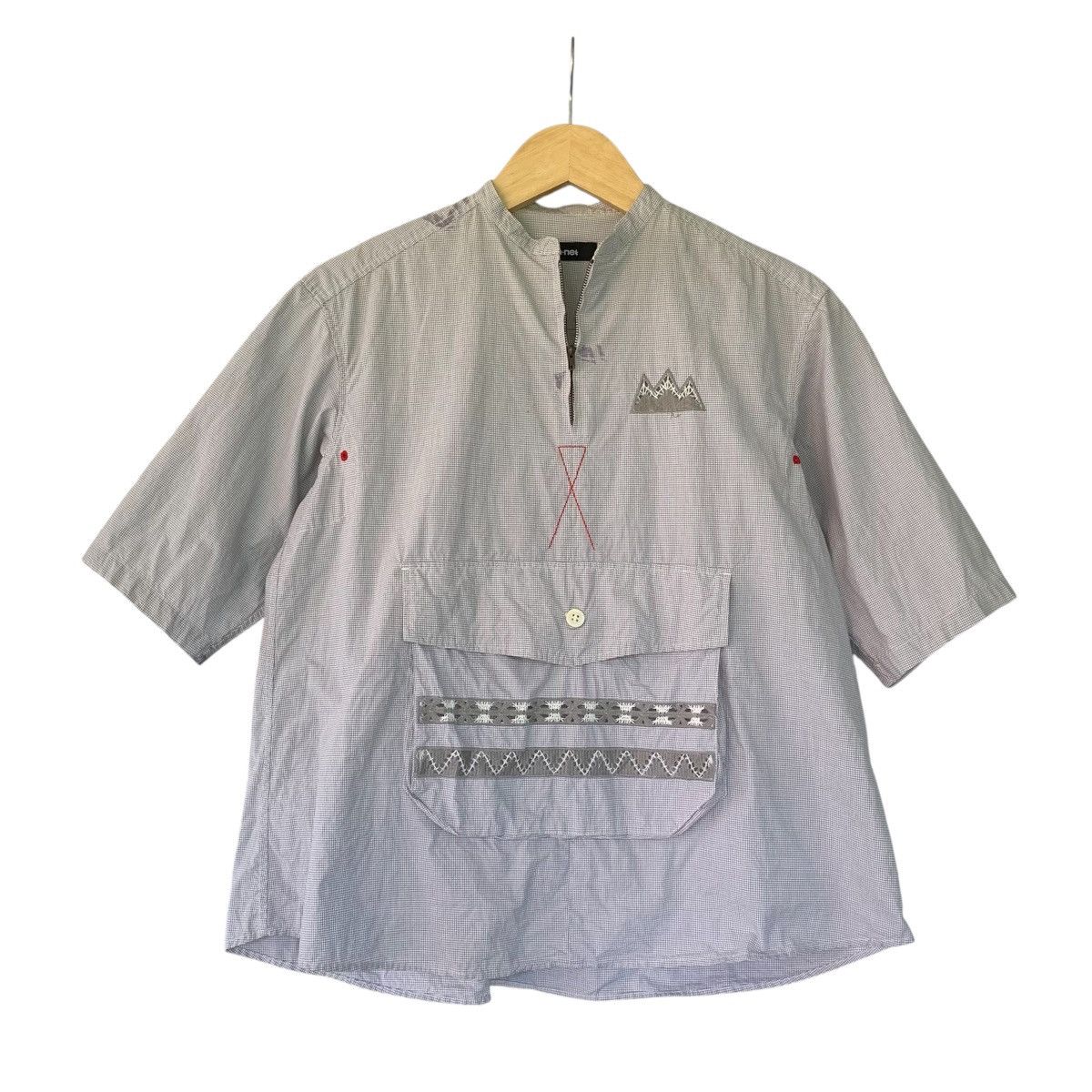 Issey Miyake × Japanese Brand × Ne-Net Issey miyake blouse Size L / US 10 / IT 46 - 1 Thumbnail