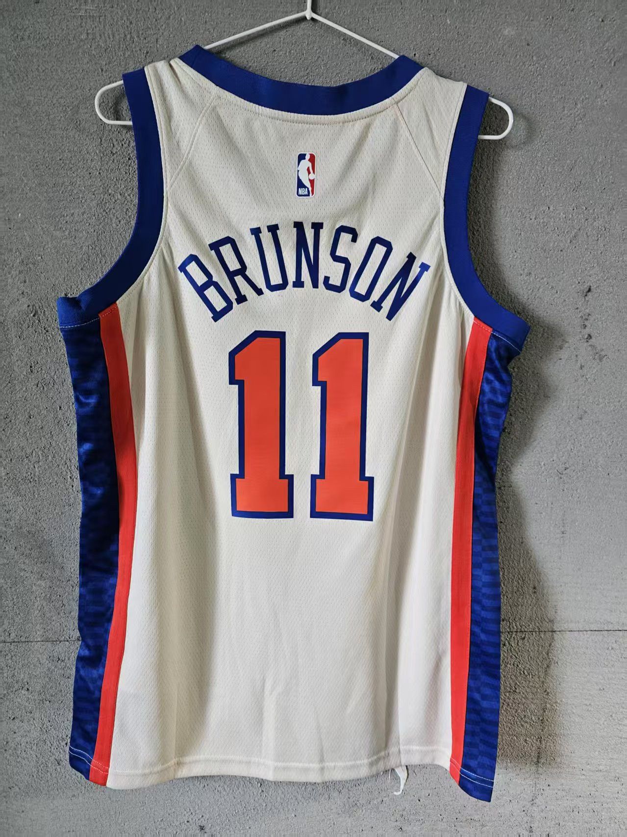 NBA 25 26 Knicks #11 Jalen Brunson Jersey White XL Size US XL / EU 56 / 4 - 2 Thumbnail