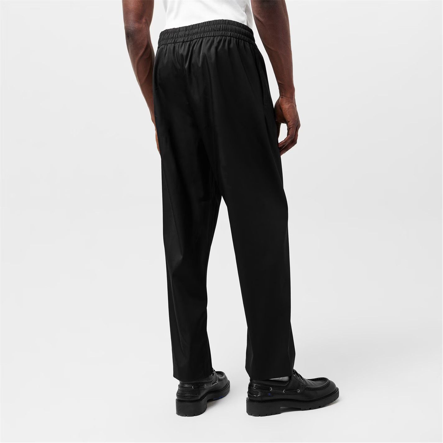 Fear of God o1g2r1mq0426 Virgin Wool Cashmere Forum Trousers in Black Size US 32 / EU 48 - 4 Thumbnail