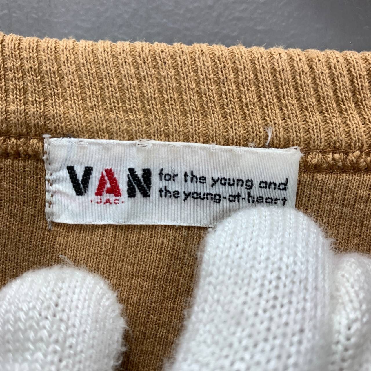 Japanese Brand VAN JAC Crew Neck Sweatshirt #2011-12 Size US M / EU 48-50 / 2 - 7 Thumbnail
