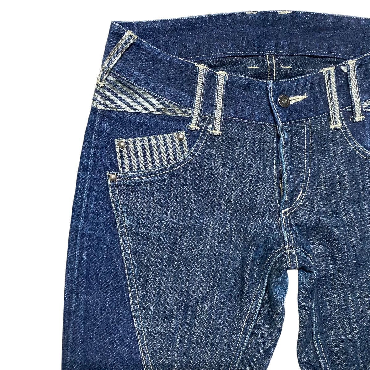 Japanese Brand Tetei Kessler Denim Hybrid Jeans Size US 30 / EU 46 - 4 Thumbnail