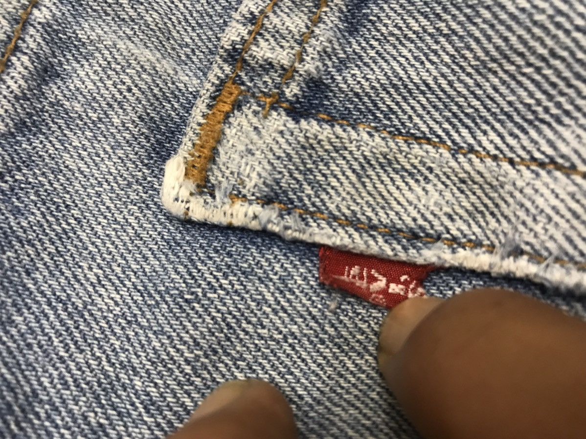 Levi's × Vintage 💥ARCHIVAL💥Vtg Levis 501 Regular Medium Wash Denim F63 Size US 34 / EU 50 - 18 Thumbnail