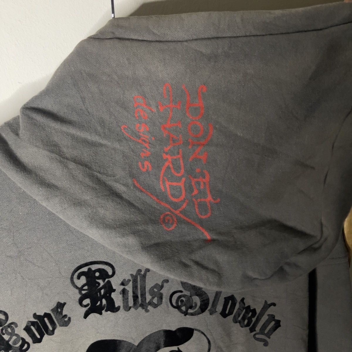 Christian Audigier × Ed Hardy × Vintage Crazy ed hardy Tattoo new york All over logo Zipper Hoodie Size US S / EU 44-46 / 1 - 3 Thumbnail