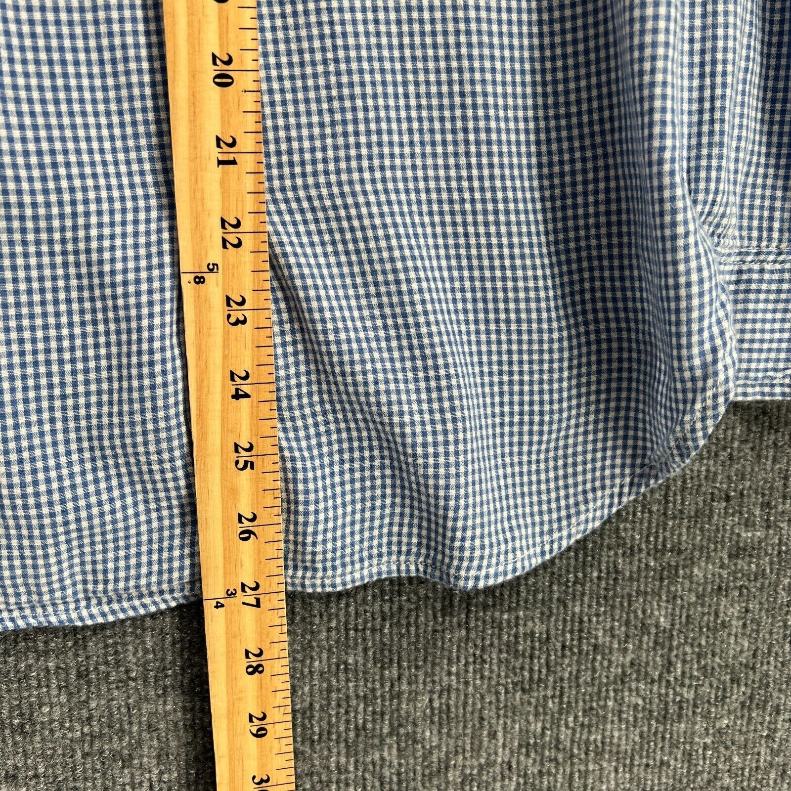 Denim & Supply Ralph Lauren Denim & Supply Ralph Lauren Blue White Gingham Plaid Size S Size S / US 4 / IT 40 - 9 Thumbnail