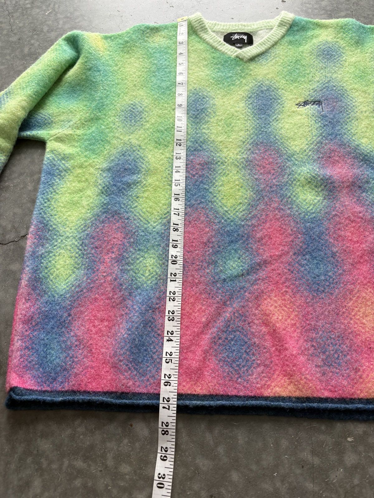 Stussy Stussy Gradient Dot Sweater Size US L / EU 52-54 / 3 - 9 Thumbnail