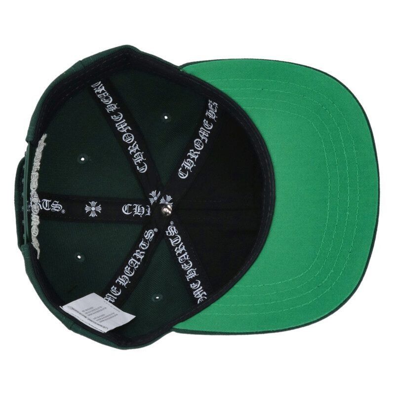 Chrome Hearts Chrome Hearts Forest Green CH Snapback Size ONE SIZE - 4 Thumbnail