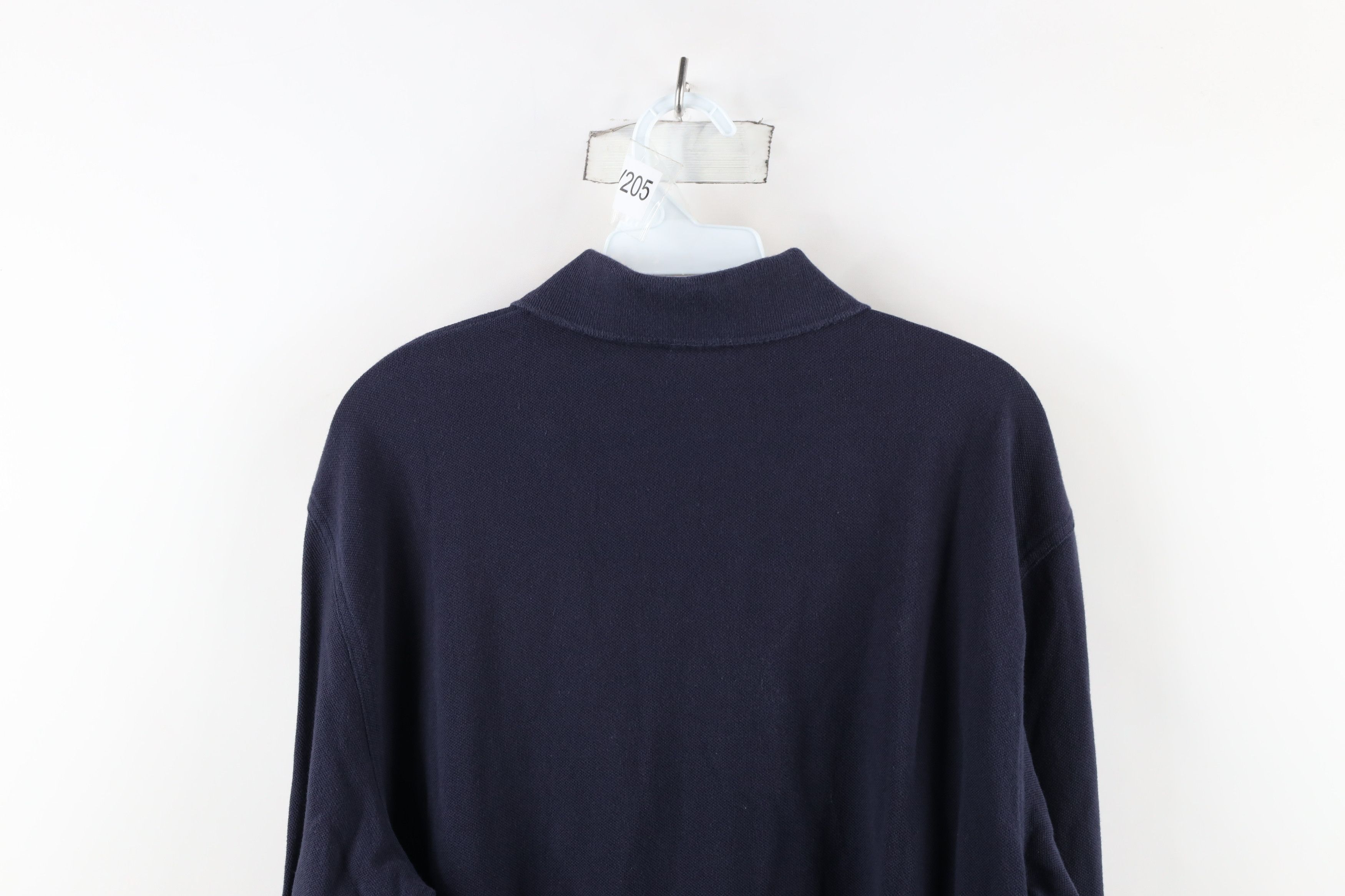 Brooks Brothers × Vintage Vintage 90s Brooks Brothers Cotton Long Sleeve Polo Shirt Size US L / EU 52-54 / 3 - 7 Thumbnail