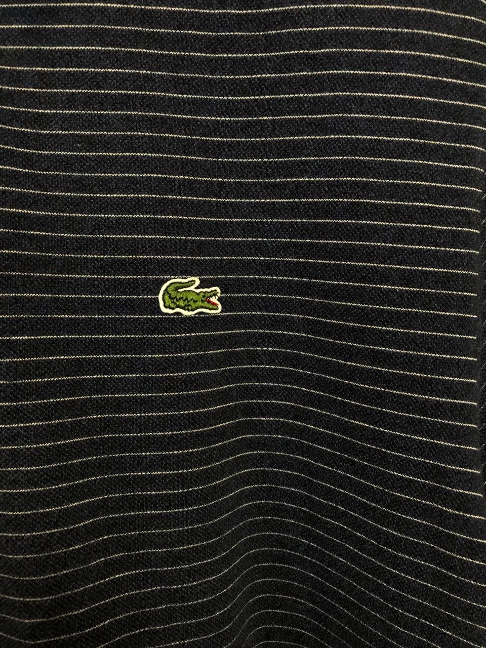 Lacoste Lacoste vintage designer luxury striped polo tee Size US XXL / EU 58 / 5 - 3 Thumbnail