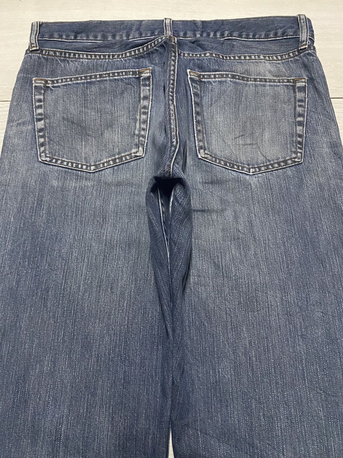 Engineered Garments × Uniqlo Vintage Japanese Brand Uniqlo Faded Wash Distressed Loose Size US 32 / EU 48 - 4 Thumbnail