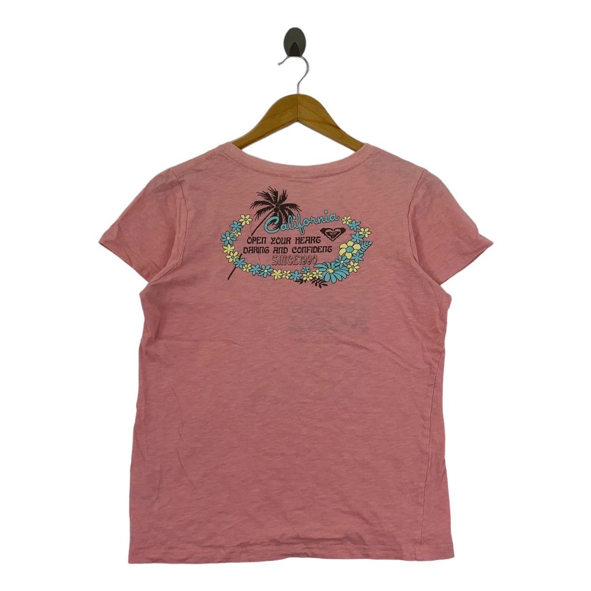 Quiksilver QUIKSILVER ROXY Flowers California Spirit Tee Shirt Size XL / US 12-14 / IT 48-50 - 4 Thumbnail