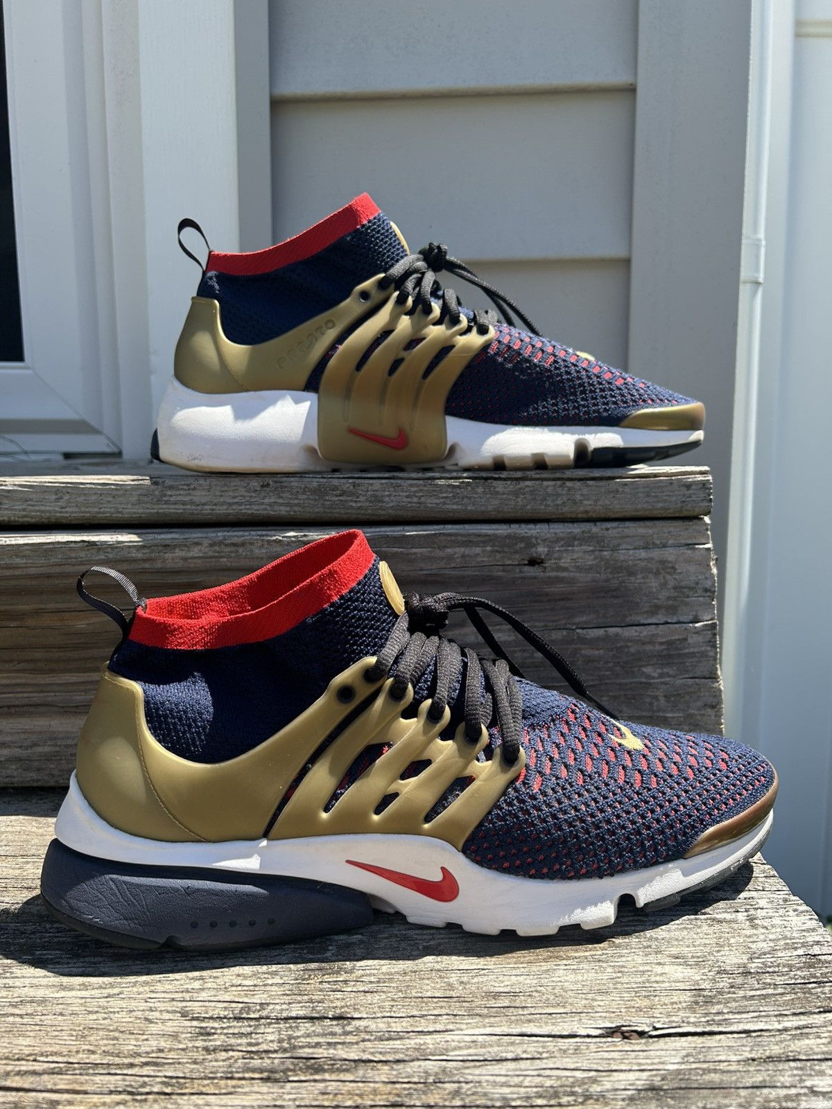 Nike Nike Air Presto Ultra Flyknit “Olympic” Size US 11 / EU 44 - 2 Thumbnail