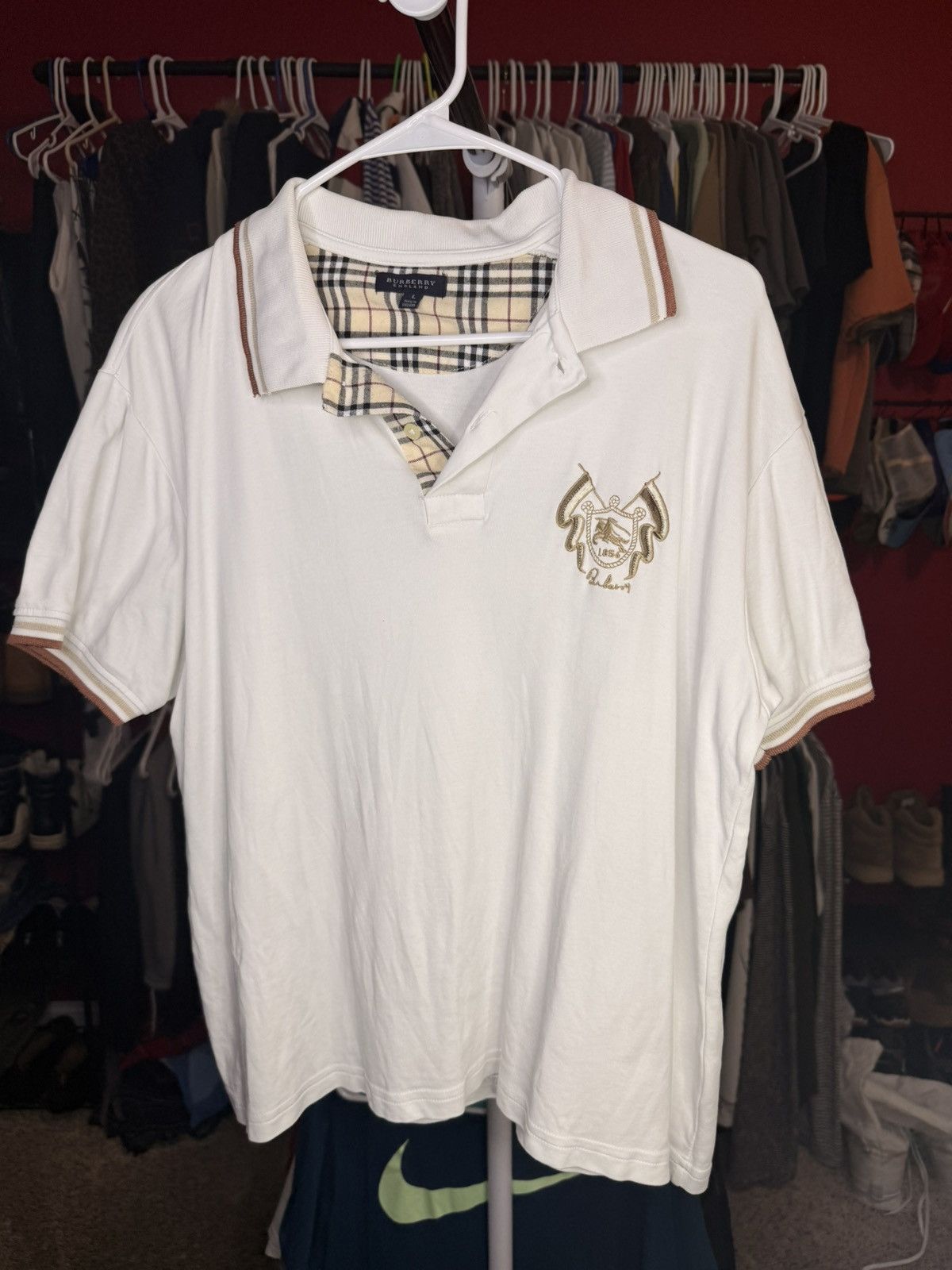 Vintage Burberry Polo Tee