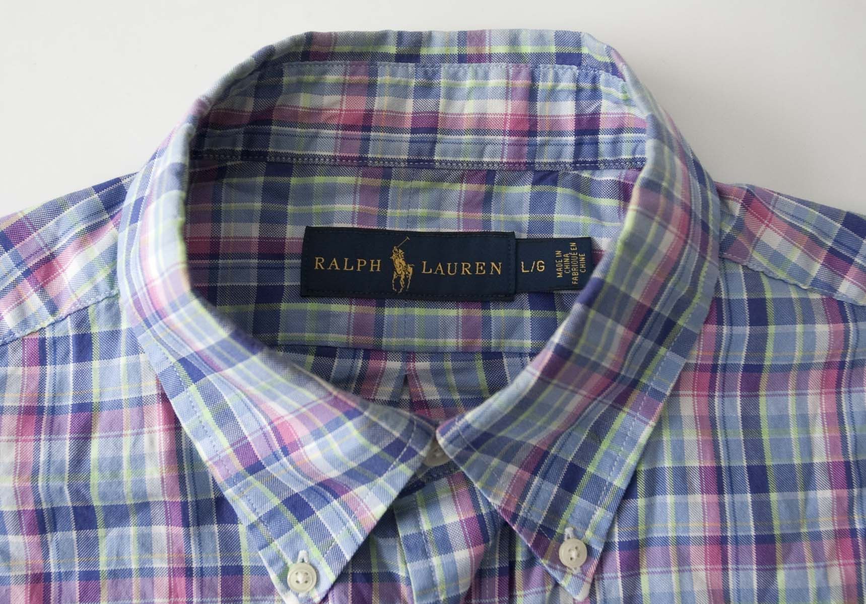 Ralph Lauren Ralph Lauren Shirt Size L Multicolor Plaid Size US L / EU 52-54 / 3 - 3 Thumbnail