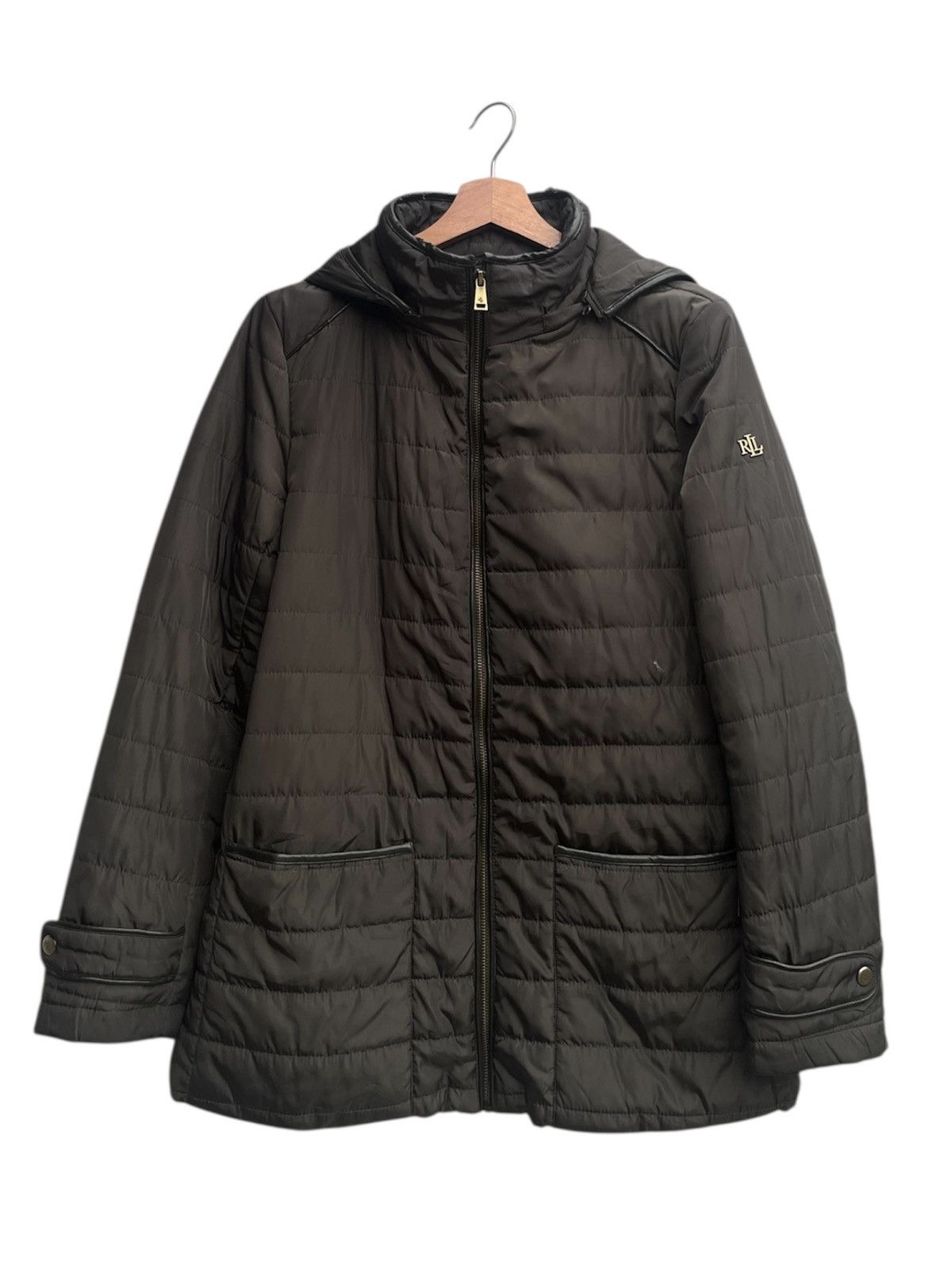 Lauren Ralph Lauren Lauren Ralph Lauren Quilted Mockneck Jacket Size M / US 6-8 / IT 42-44 - 1 Thumbnail