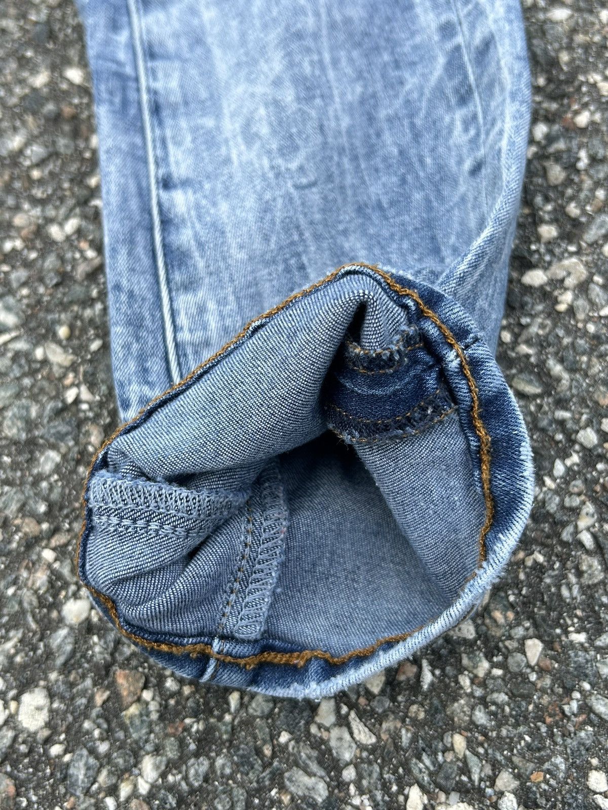 G-Star G Star Raw D- Staq 3D Super Slim Distressed Jeans Size US 30 / EU 46 - 17 Thumbnail