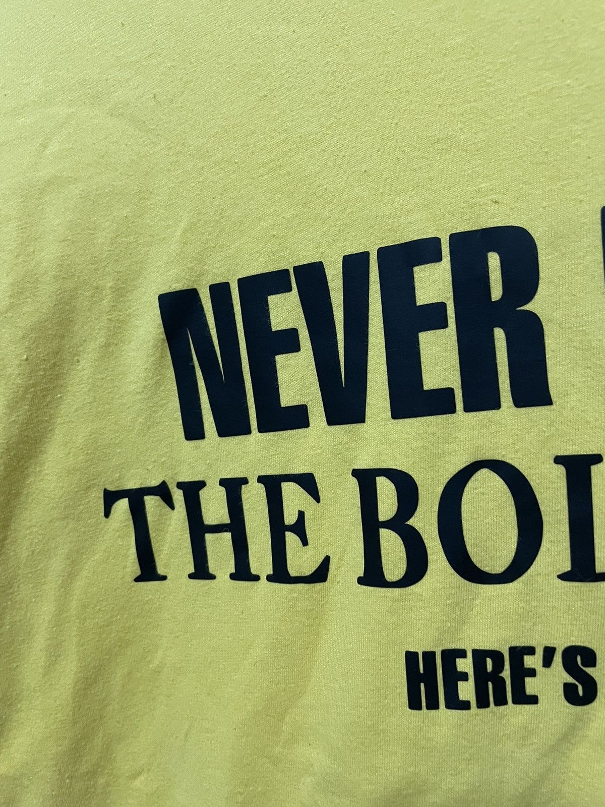 Band Tees × Vintage Vintage Sex Pistols Nevermind the Bollocks Yellow Tee Size US XL / EU 56 / 4 - 4 Thumbnail