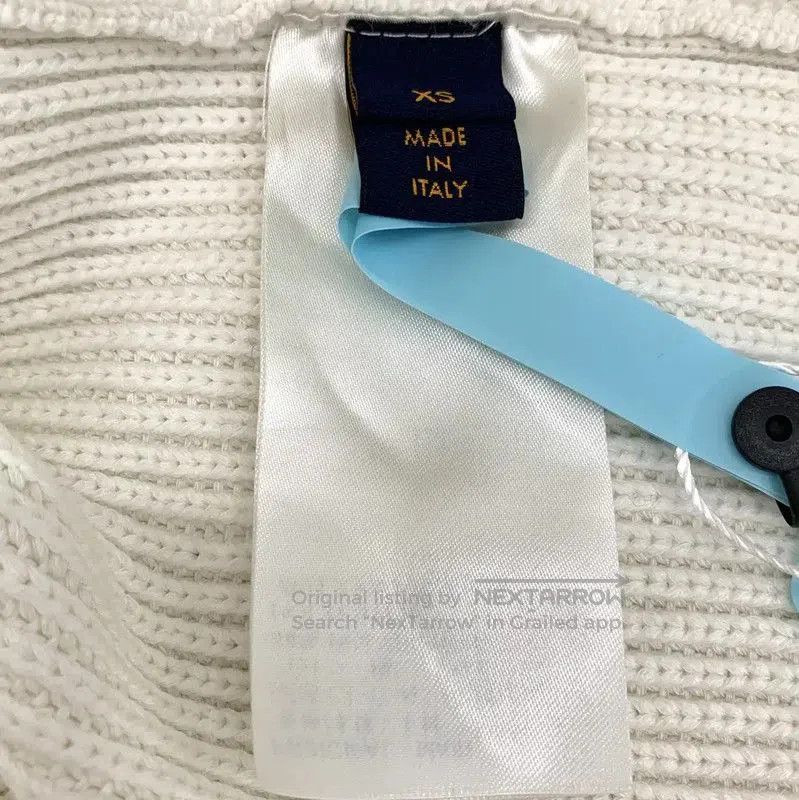 Louis Vuitton Women's Knitted Sweater in Off.